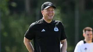 Eddie Howe looks to be in good spirits as club releases latest training gallery from Adidas HQ