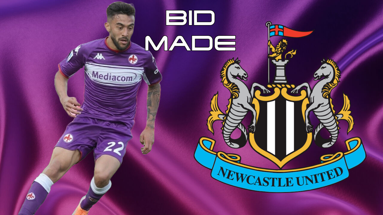 Newcastle have submitted bid for Copa America winning winger but his club claim bid was way too low