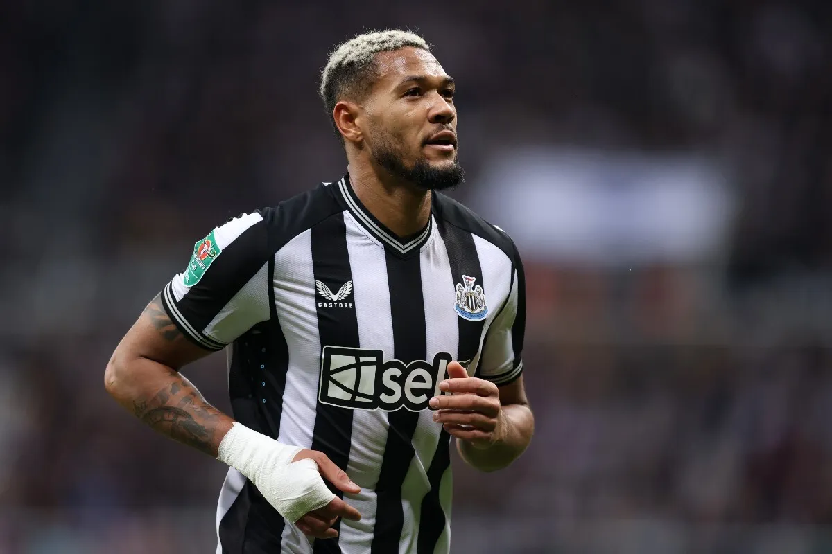 Newcastle vs city joelinton