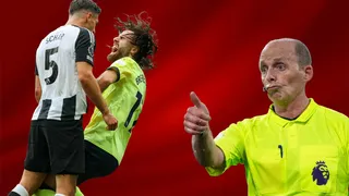 'You can't do it': Mike Dean gives his take on Fabian Schar's controversial red card against Southampton