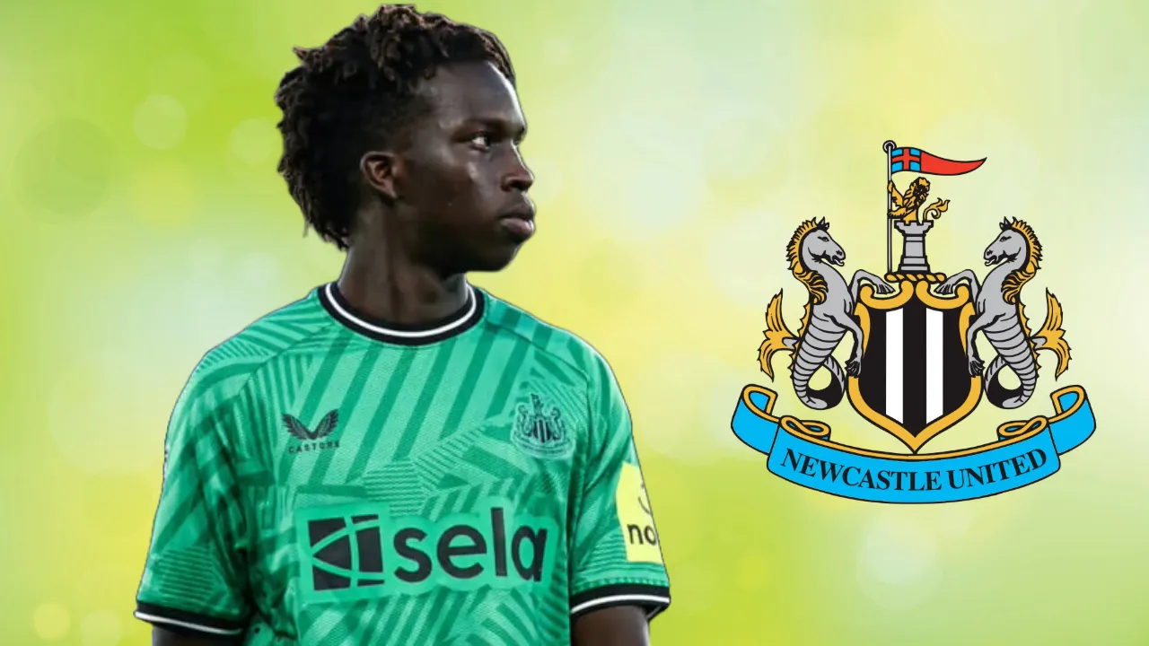 Report now shares why Newcastle striker Garang Kuol did not go out loan this summer