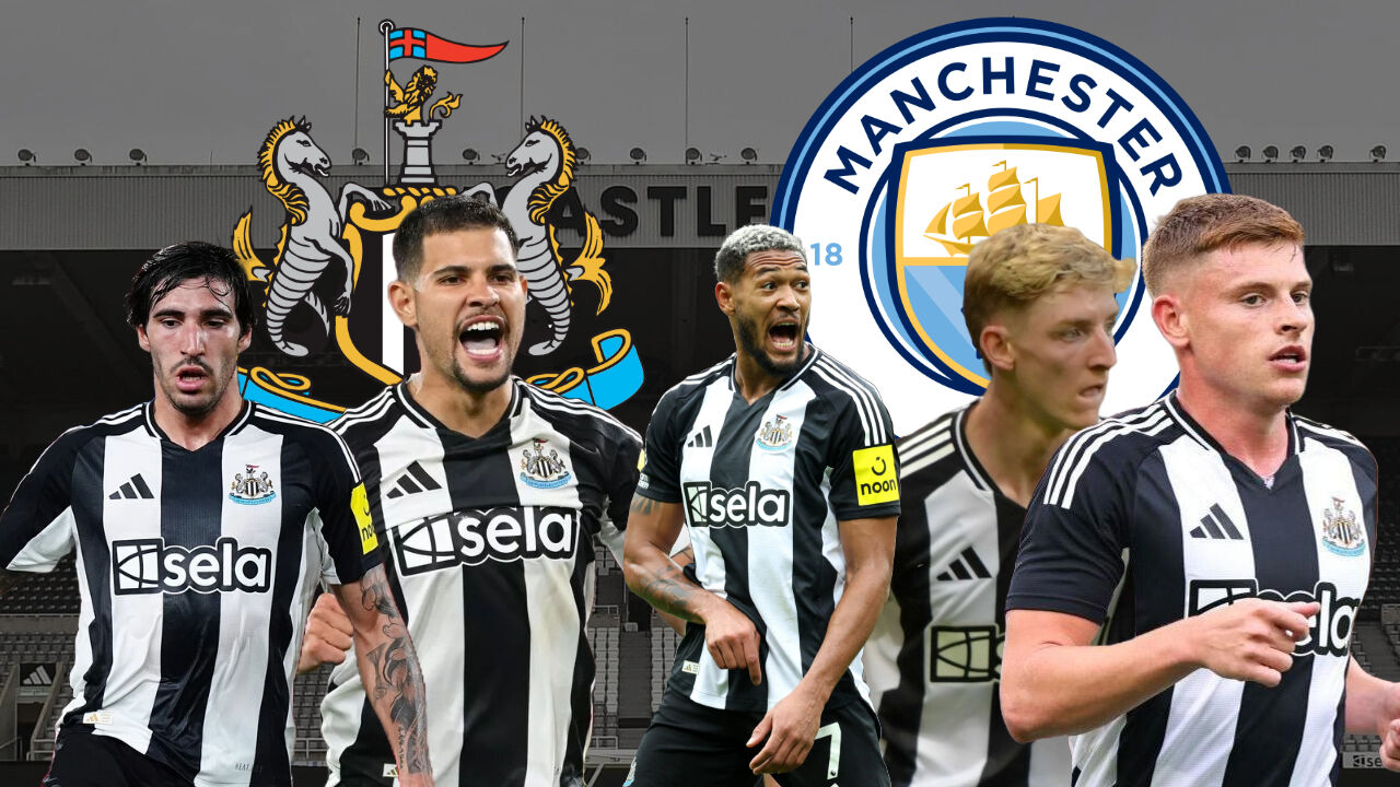 Sandro Tonali starts and Alexander Isak misses out as Newcastle take on the champions - Team news is in