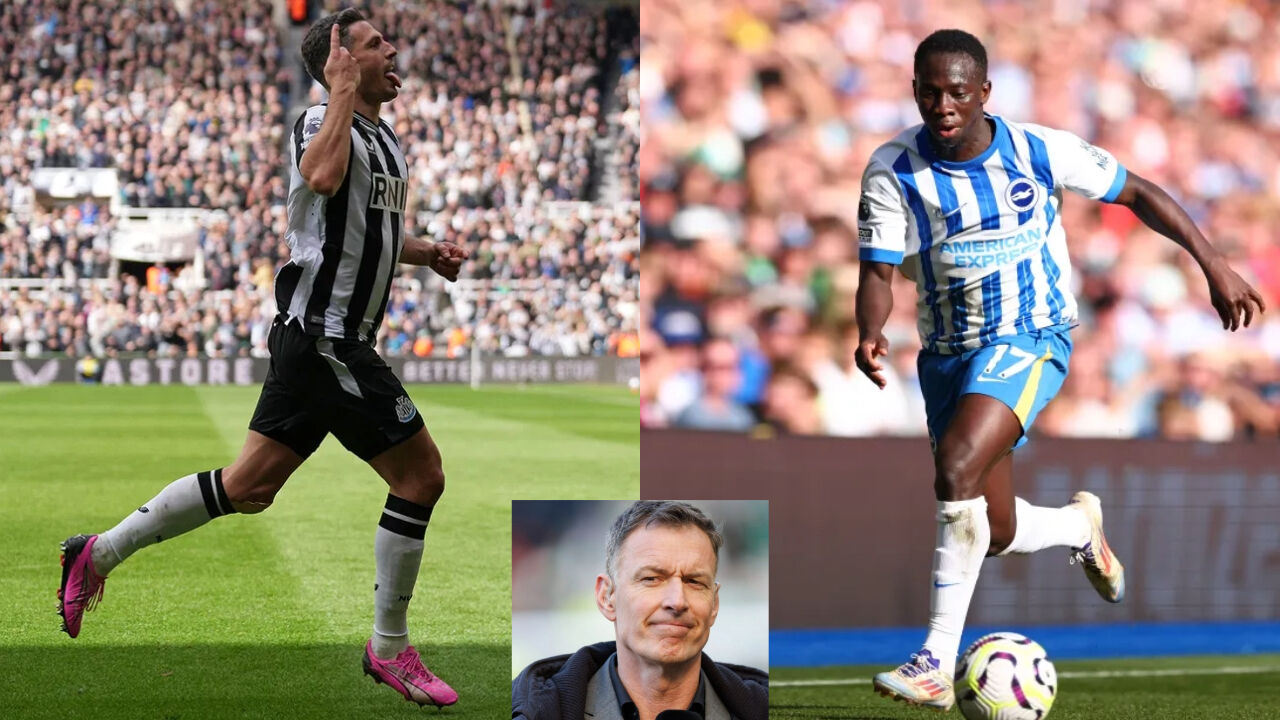 'A cracking game': Chris Sutton is looking forward to Newcastle v Brighton as he predicts who will win