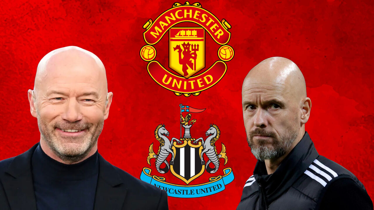 Alan Shearer hilariously shoots down Eddie Howe rumour after 'bizarre' Manchester United decision