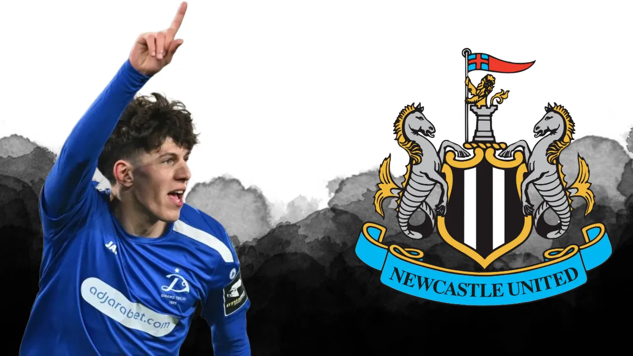 Interesting update on NUFC's Vakhtang Salia after signing of 17-year-old was confirmed on Tuesday