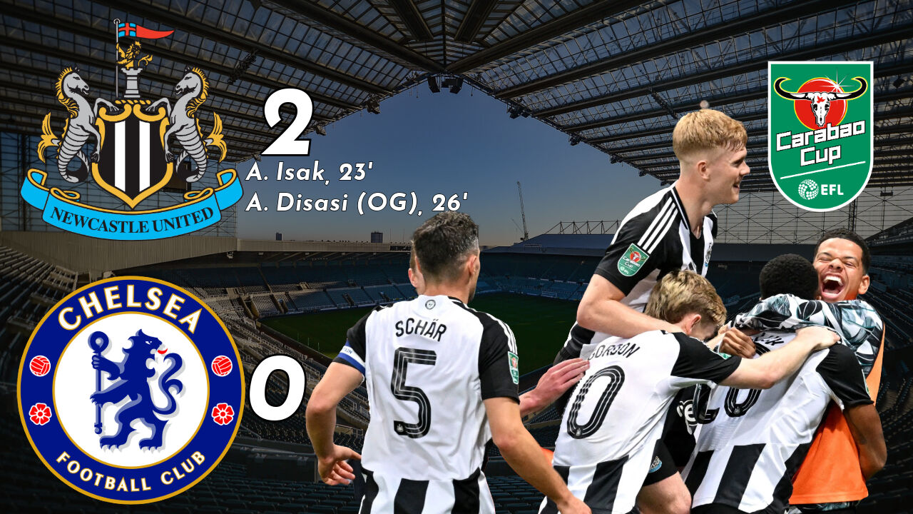 Newcastle United exact their revenge over Chelsea as they progress to the League Cup Quarter Finals