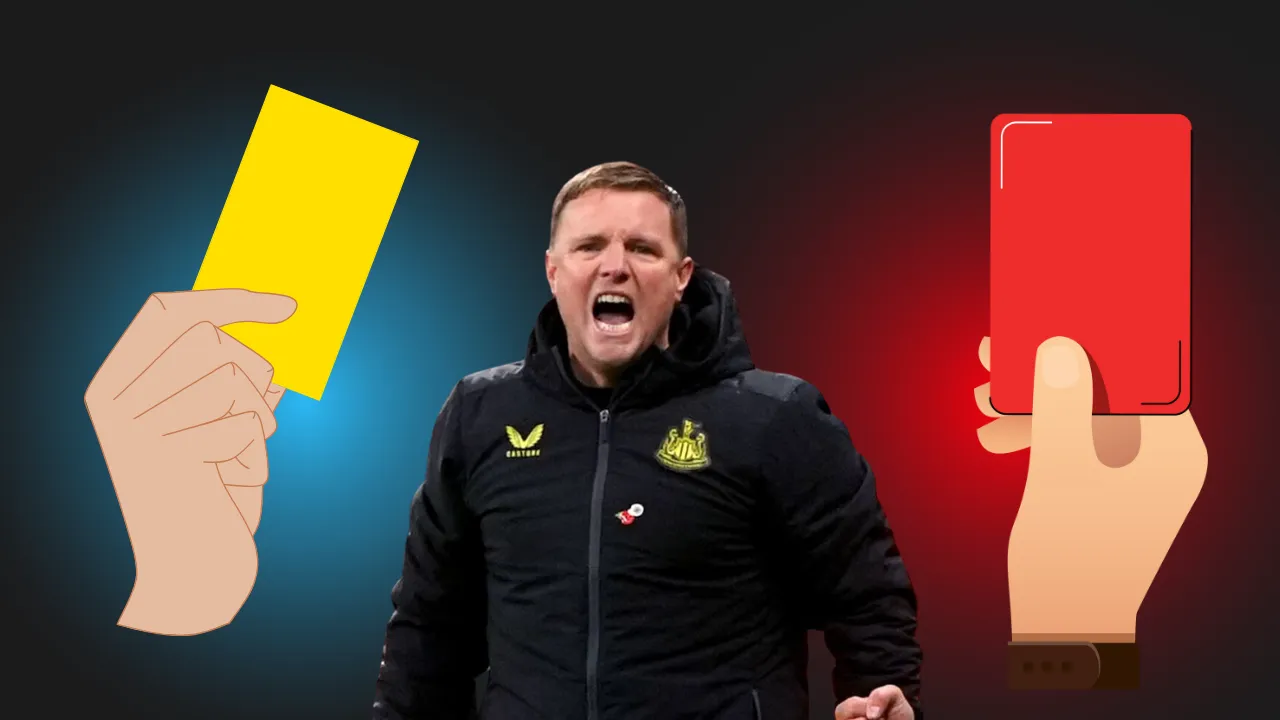 'These players will be booked': Newcastle United boss Eddie Howe addresses potential suspensions to key players