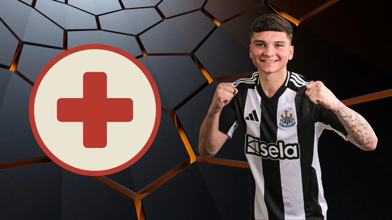 On loan Newcastle United player suffers yet another injury setback as he battles for fitness