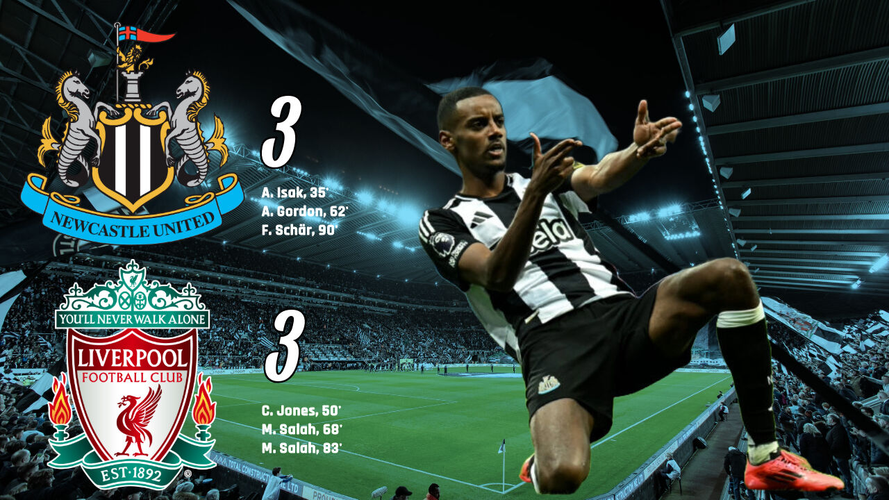 Newcastle United and Liverpool roll back the years and put on one of the most entertaining games this season